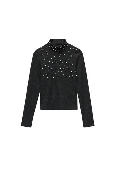 SUDADERA TACTO SUAVE PERLAS