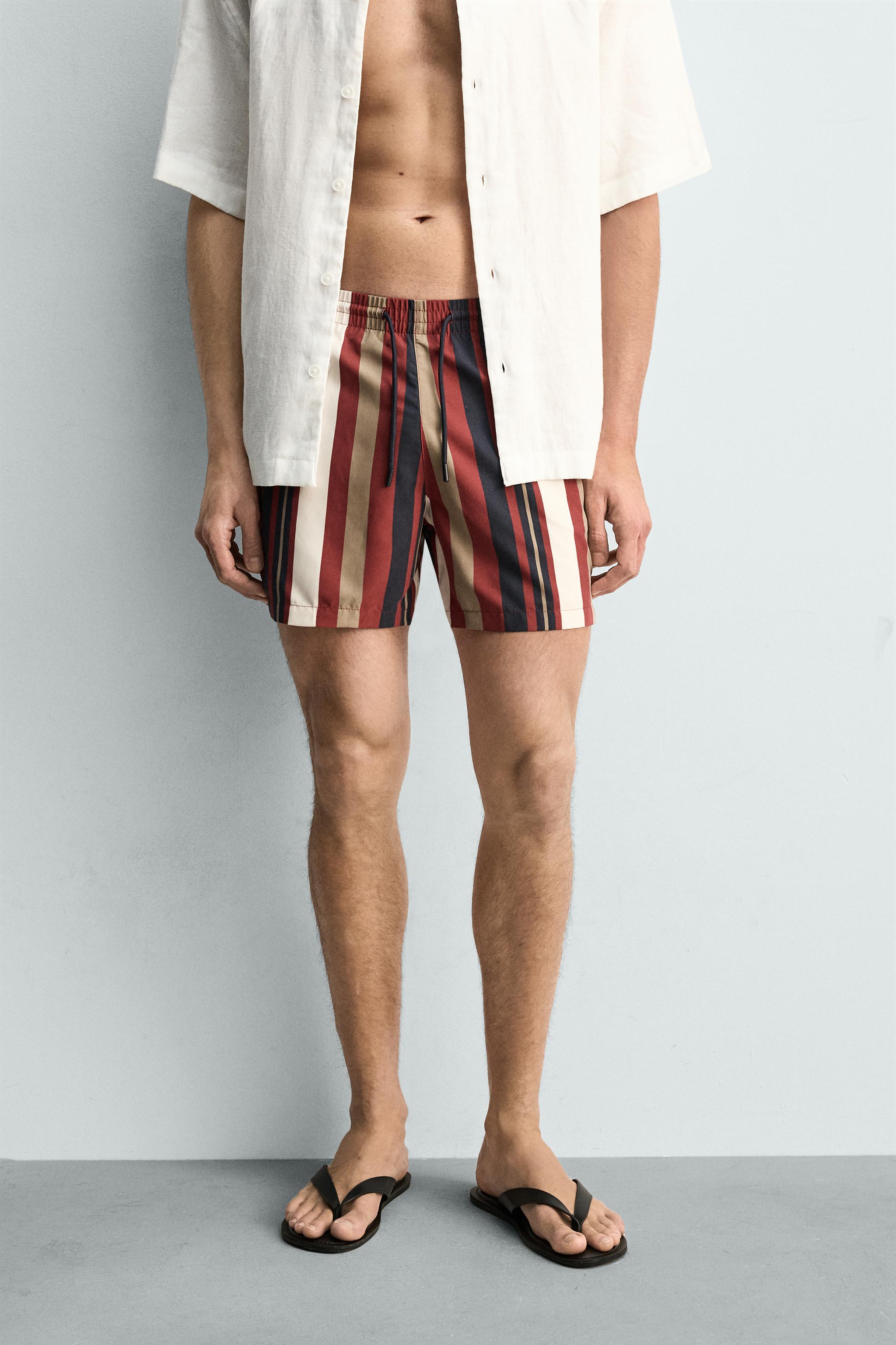 MID STRIPED SWIMSUIT