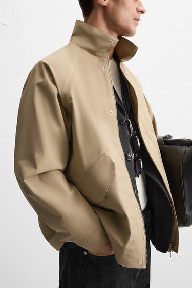 PARKA LÉGÈRE DÉPERLANTE - Sable de Zara - Image 5