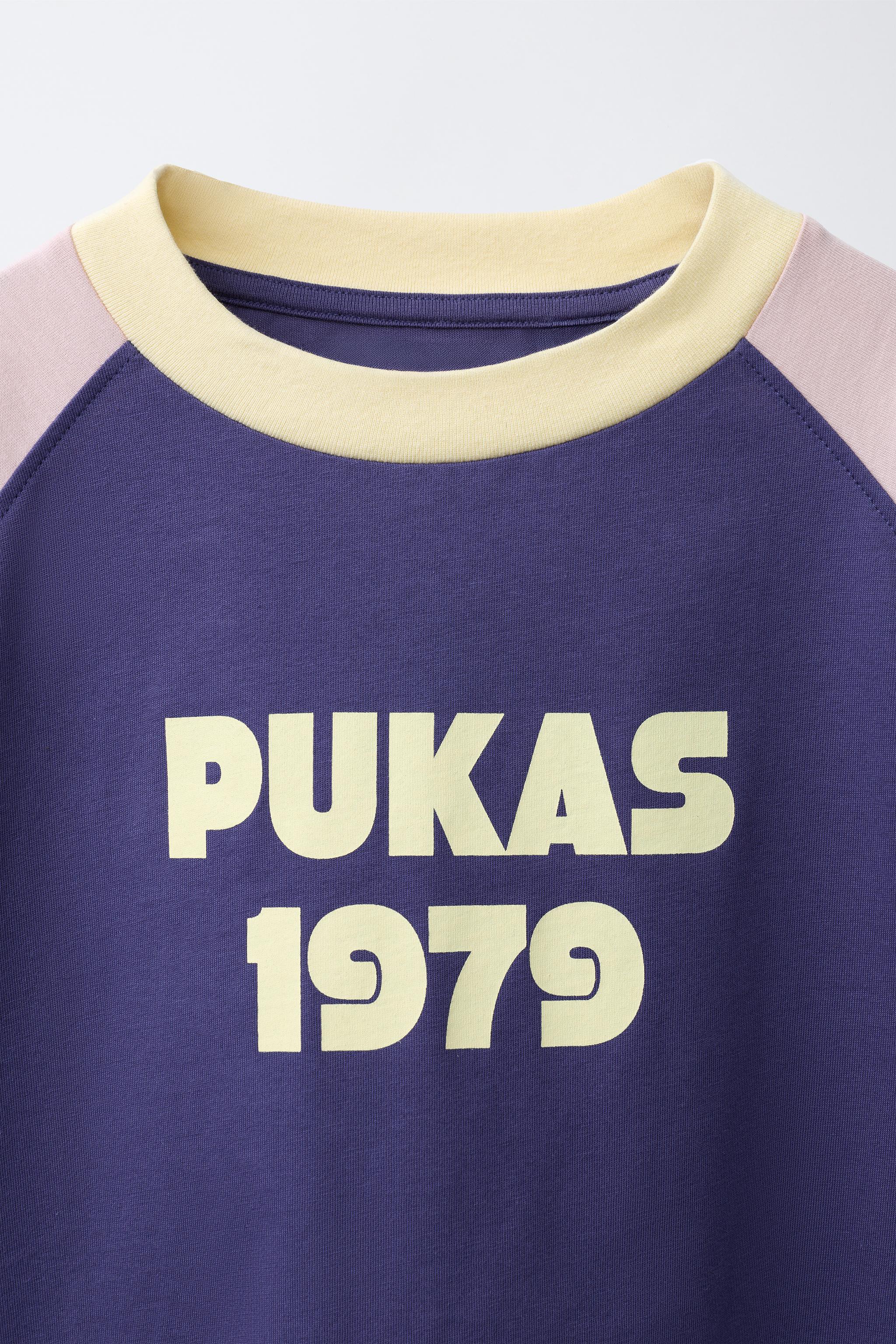 Детские футболки Zara PUKAS SURF RAGLAN SLEEVE T-SHIRT — фото 3