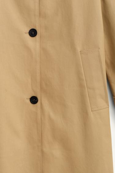 TRENCH DROIT ÉDITION LIMITÉE - Marron clair de Zara - Image 6