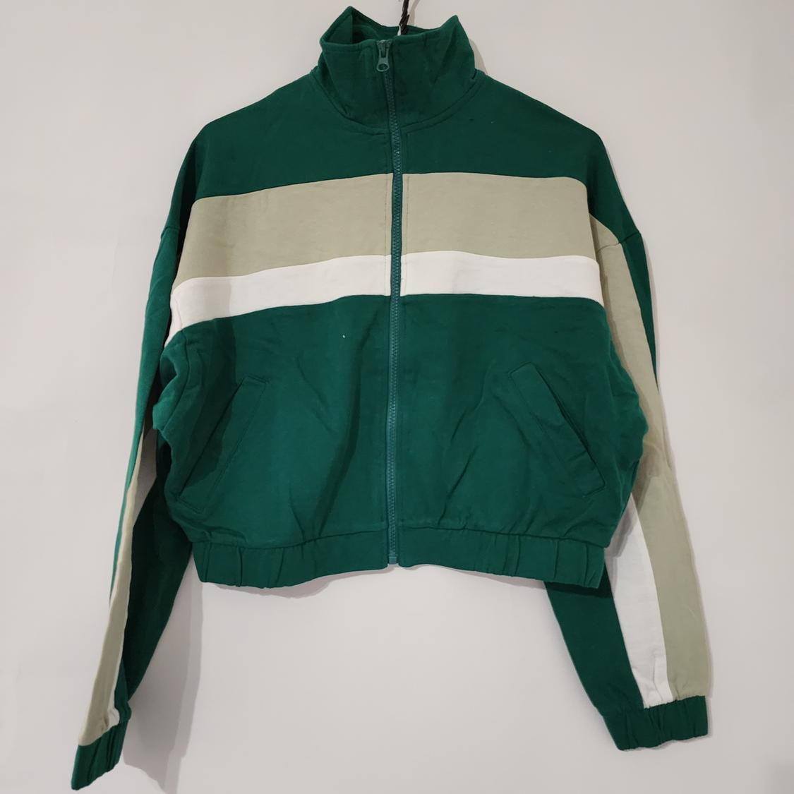 SWEATSHIRT WITH CONTRASTING BANDS