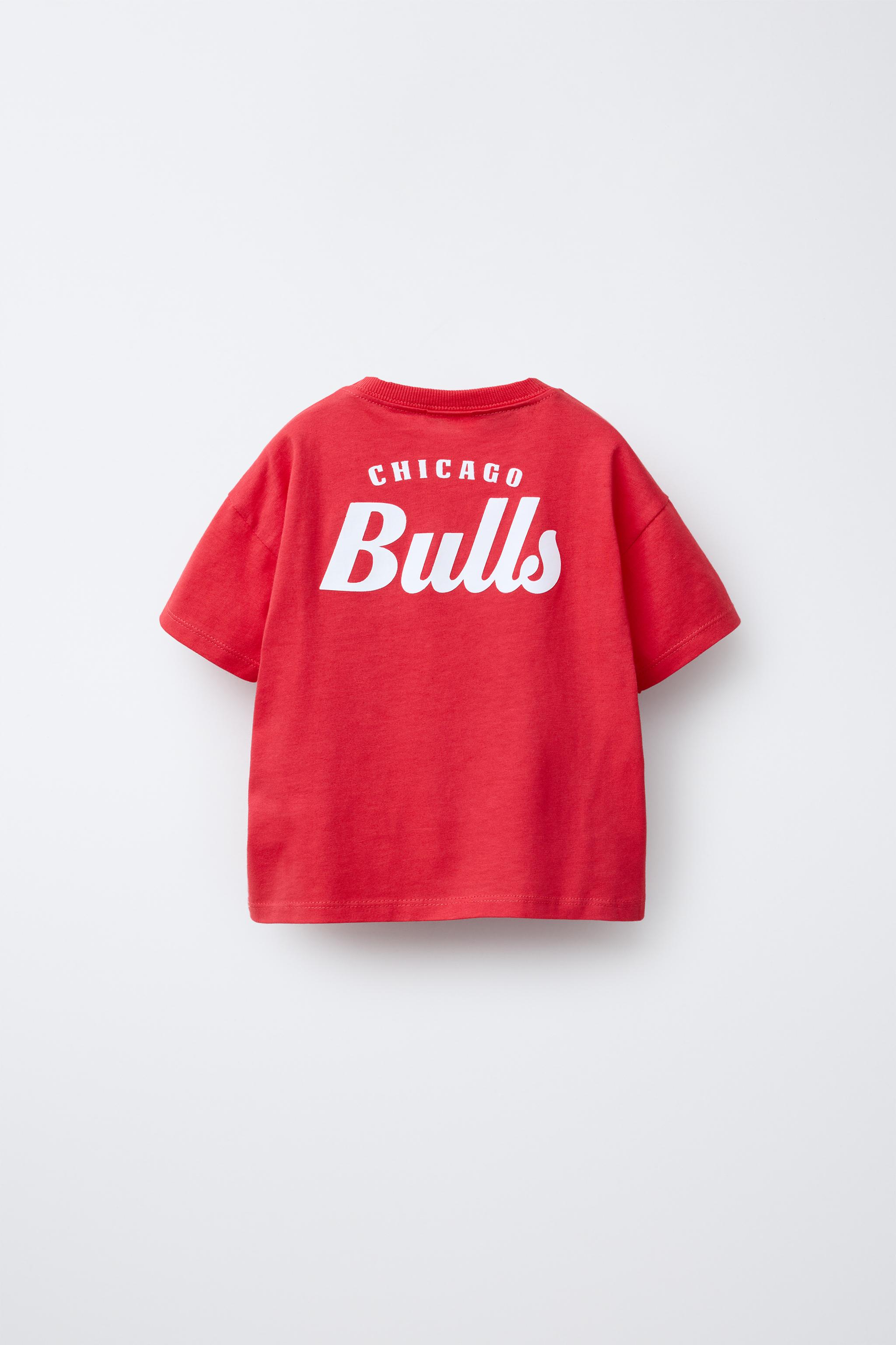 CHICAGO BULLS NBA © Tシャツ - レッド | ZARA Japan / 日本