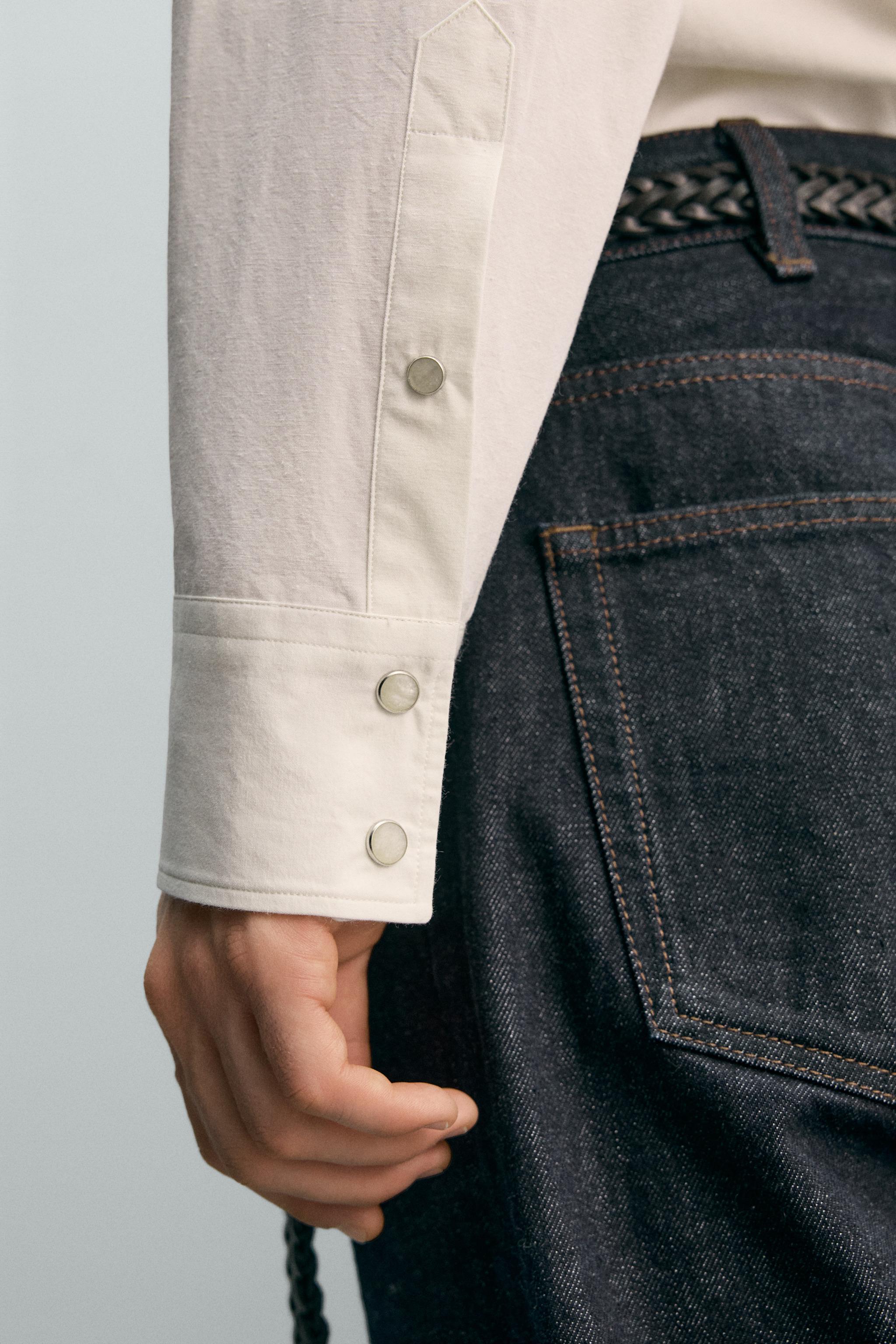 AARON LEVINE X ZARA WESTERN SHIRT