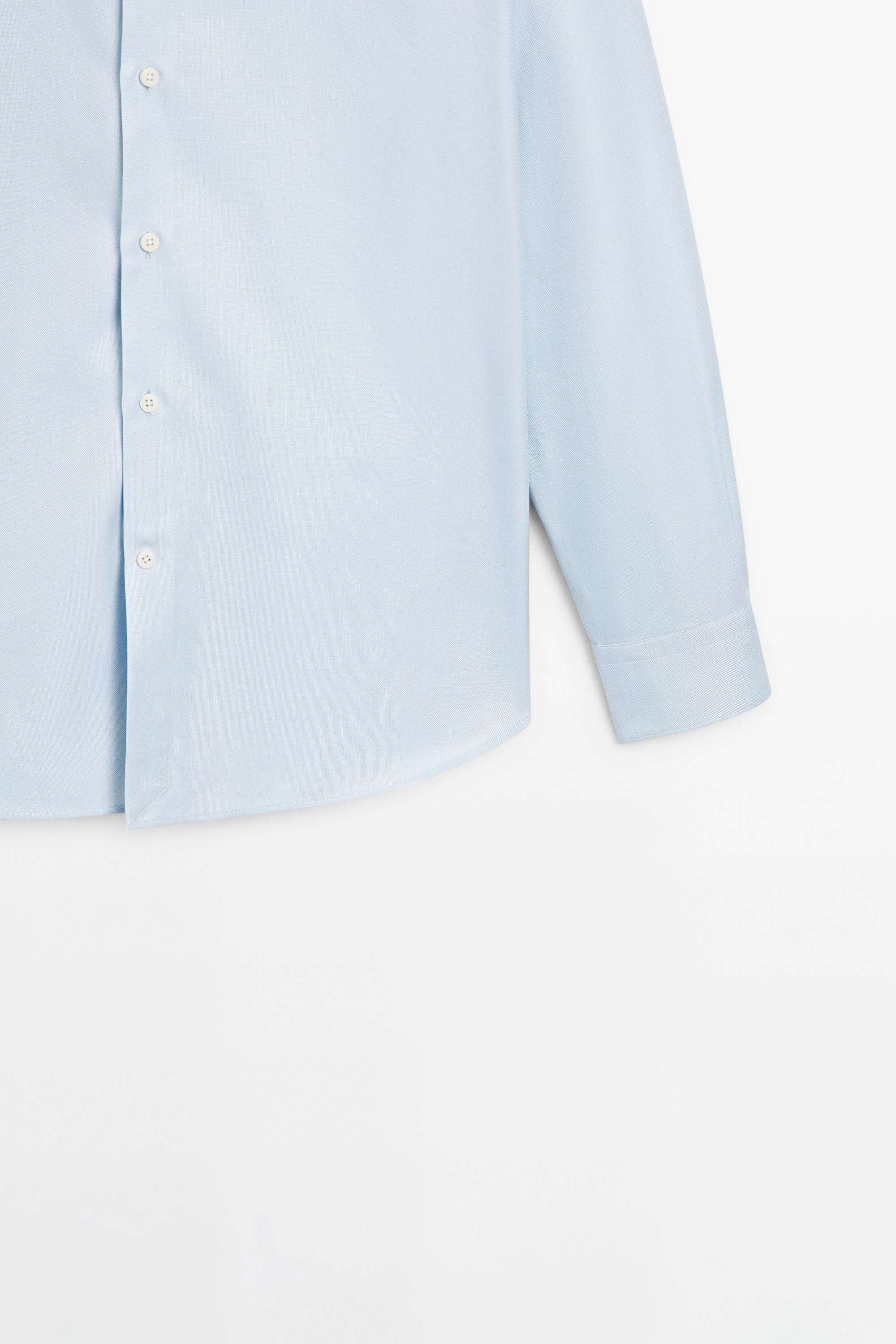 Slim fit 100% cotton Oxford shirt
