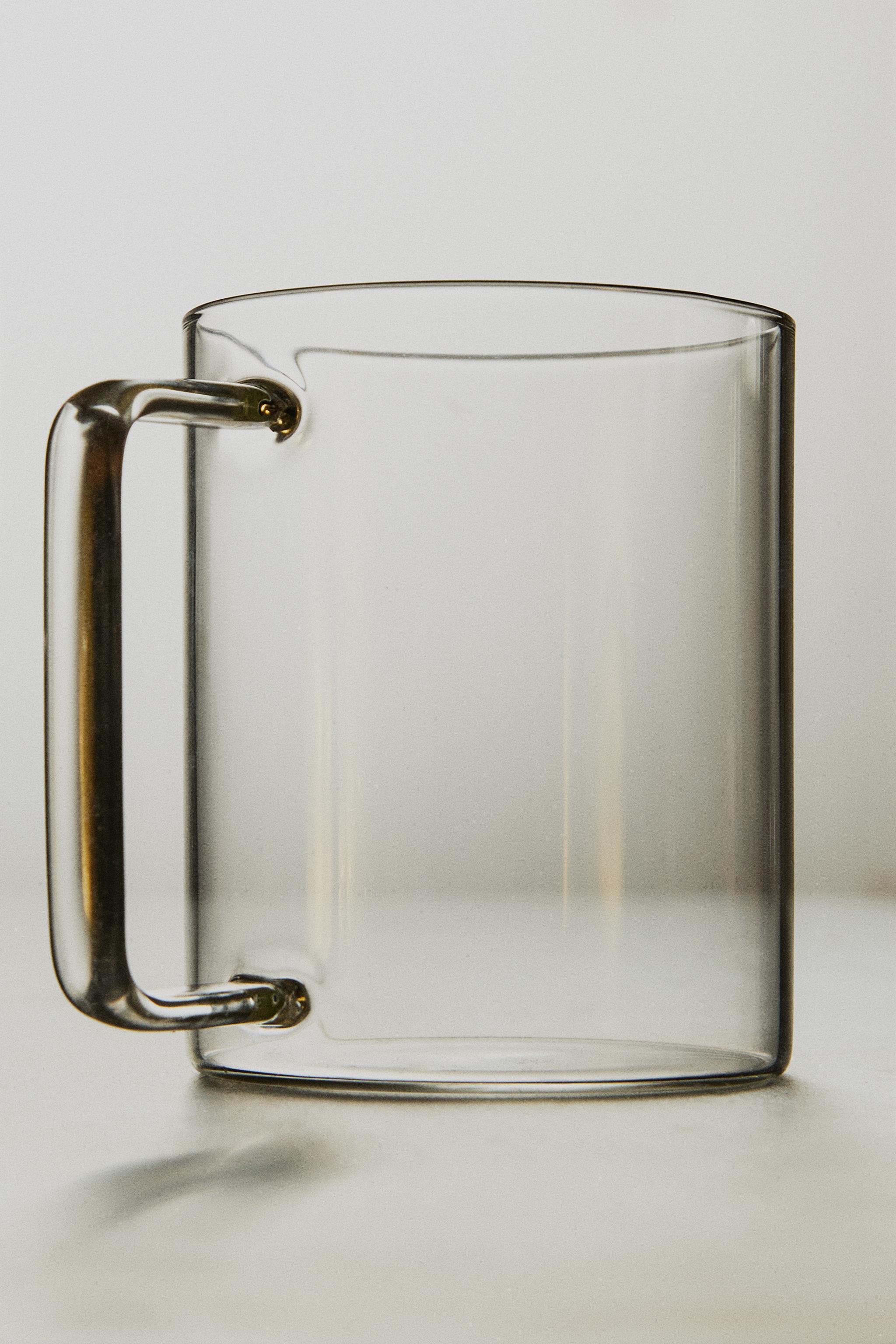 BOROSILICATE GLASS MUG — Transparent