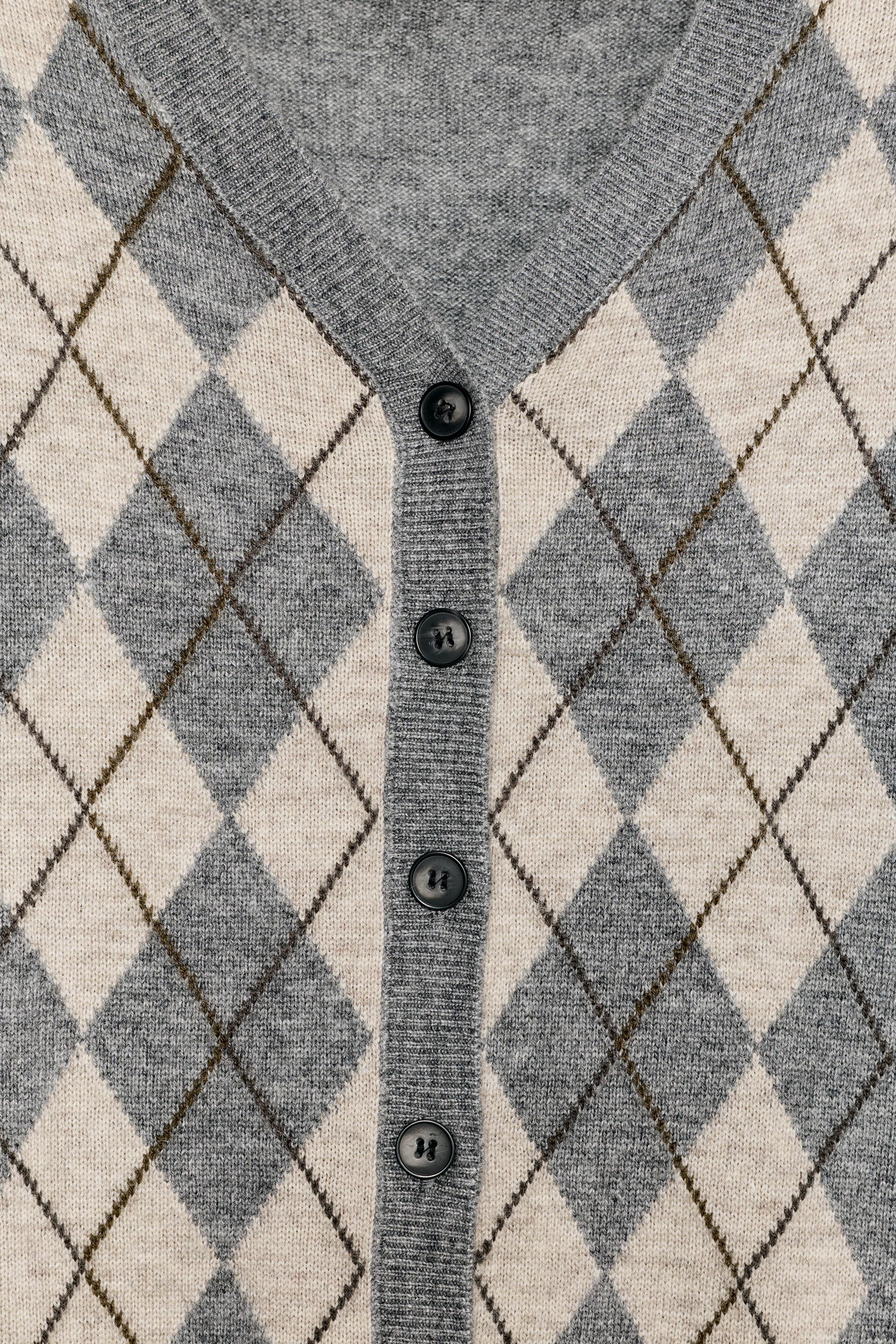 DIAMOND WOOL JACKET