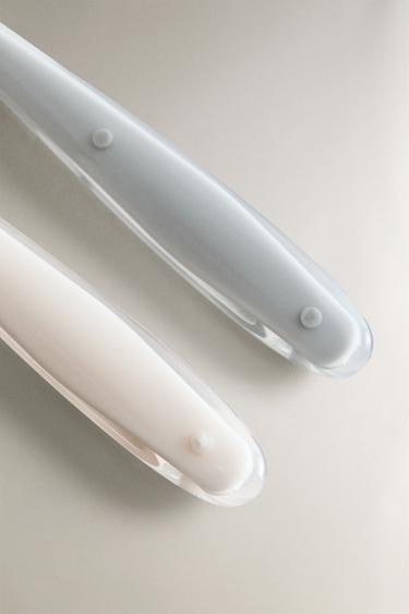 CHILDREN'S SET OF SILICONE SPOONS - Greyish by Zara - Image 3