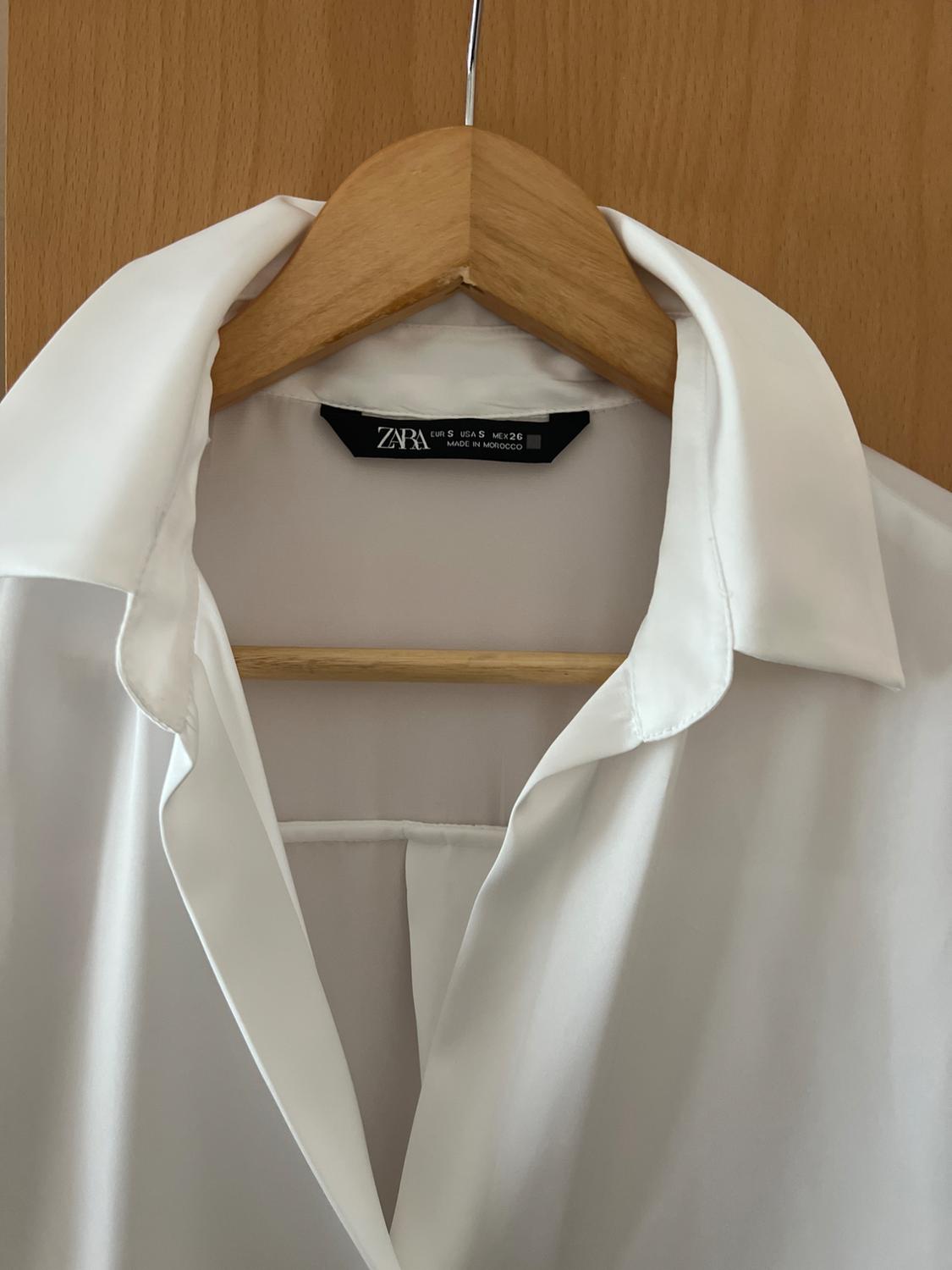 CAMISA SATINADA BLANCA - Image 4