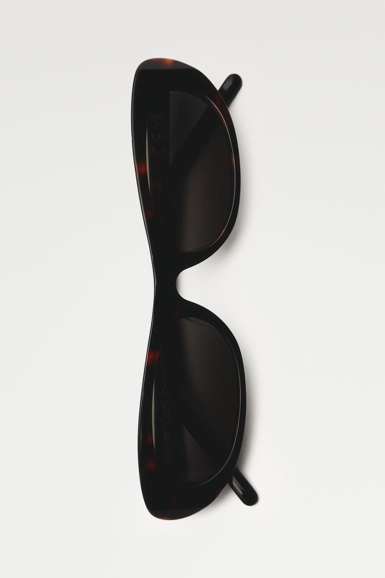 Rectangular sunglasses — Brown
