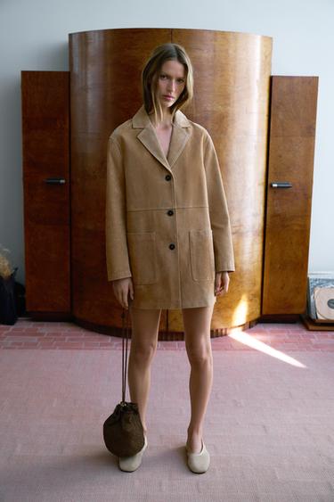 METALLIC BRAIDED BALLET FLATS - Gold by Zara