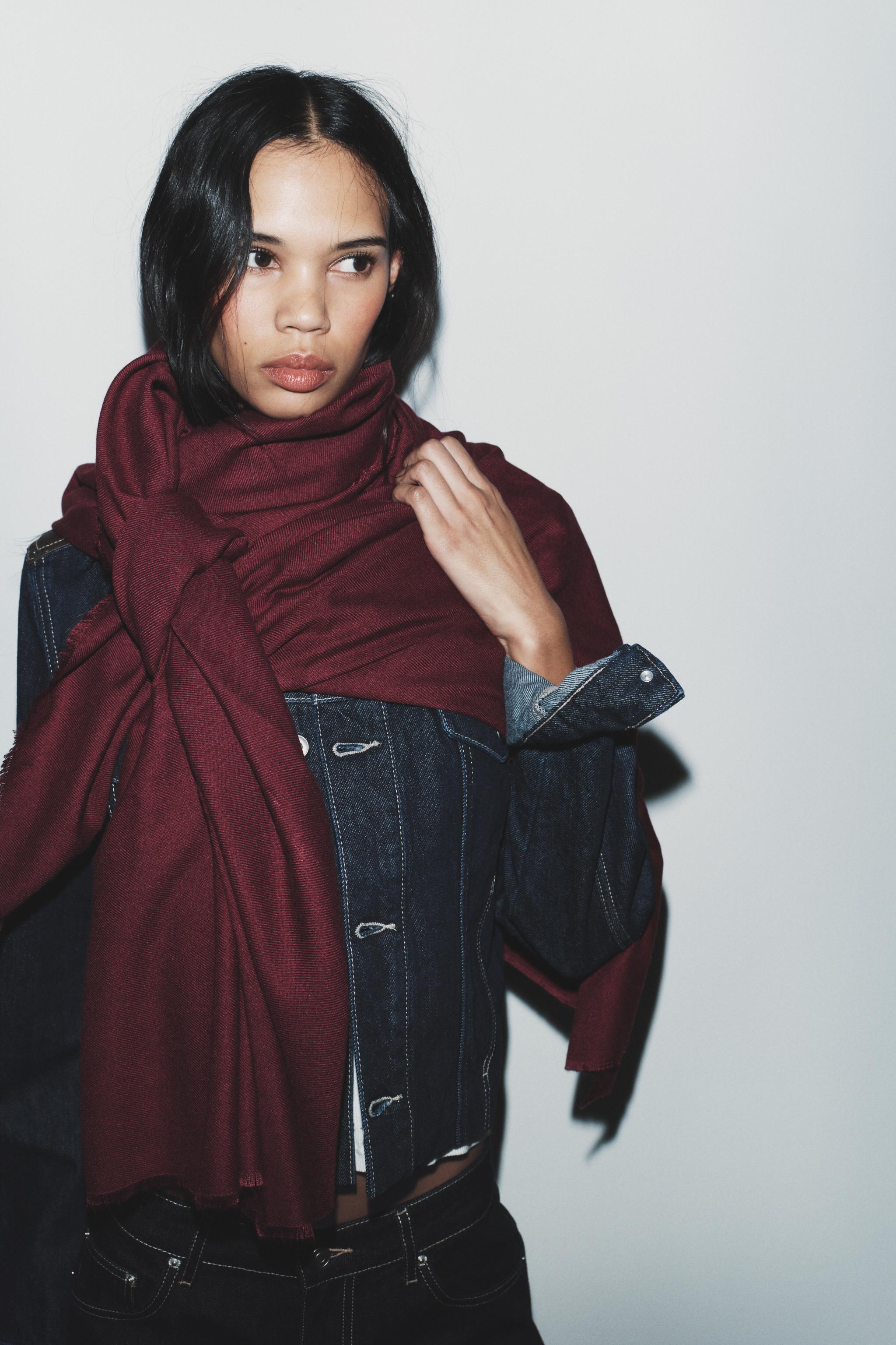 FOULARD UNI DOUX