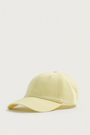 GORRA ALGODÓN LAVADO - Amarillo de Zara