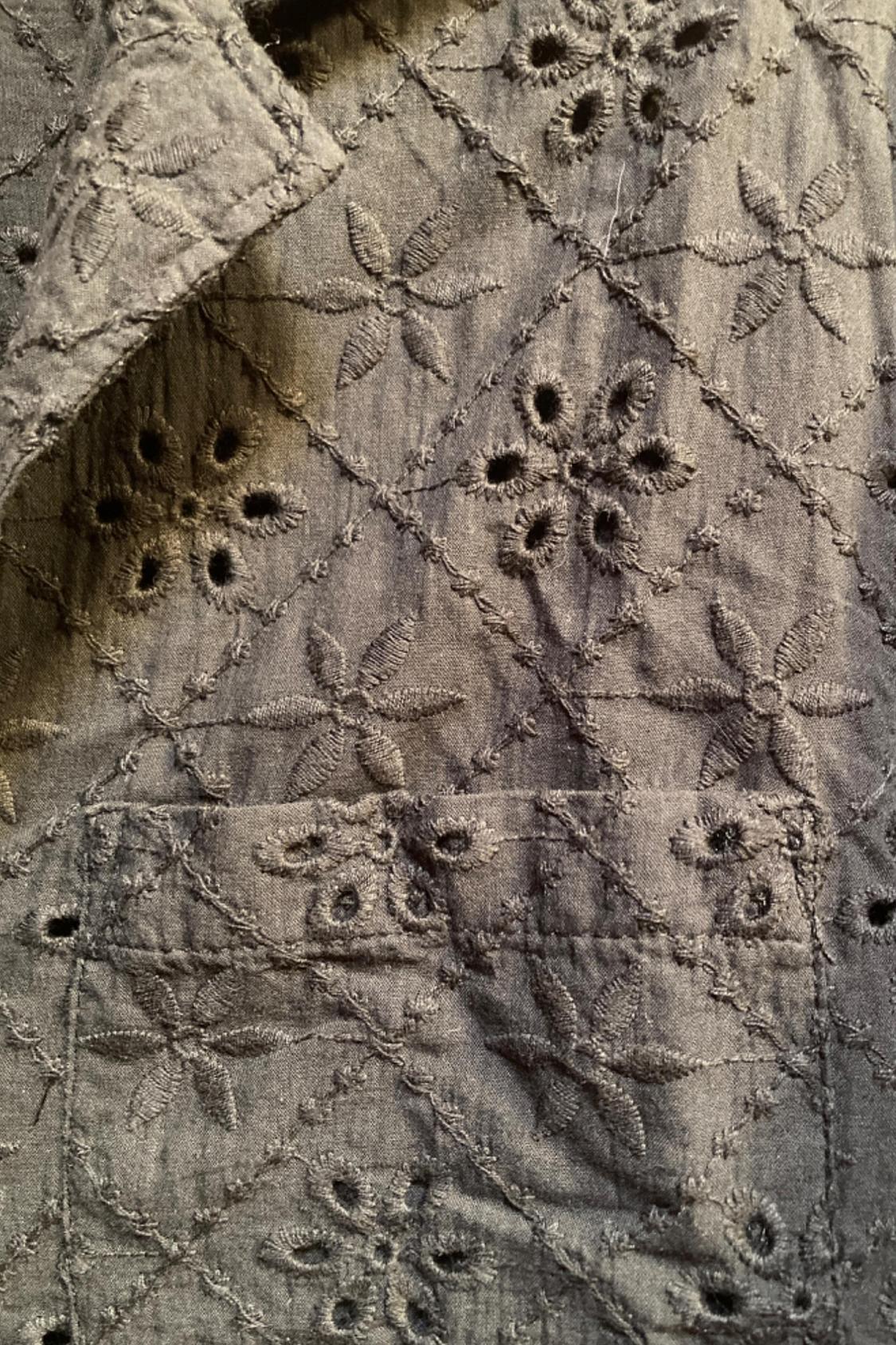 CUTWORK EMBROIDERY SHIRT - Image 2