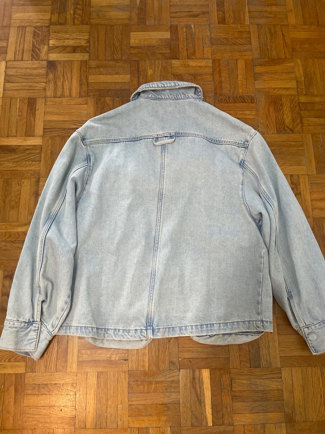 TRF DENIM JACKET WITH POCKETS - Image 2