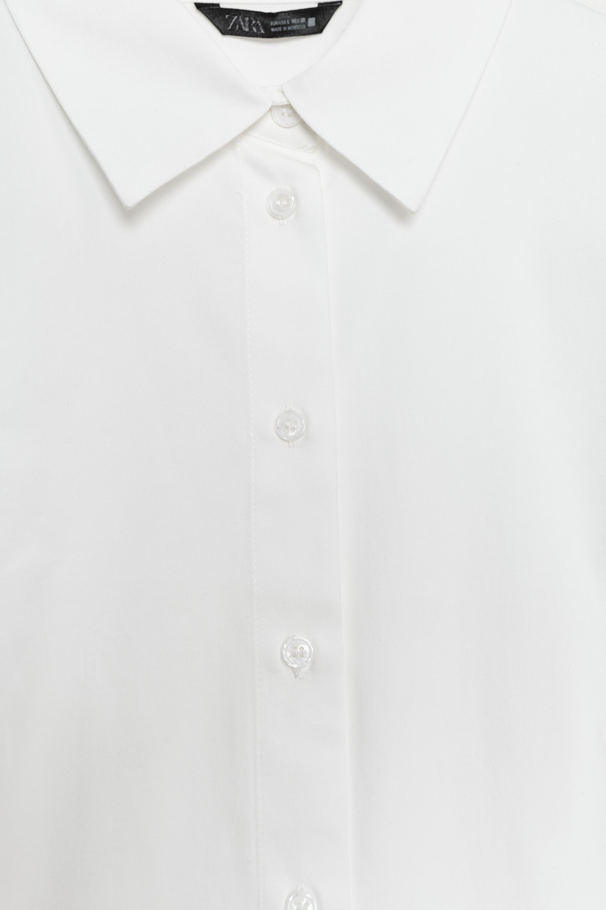 PLEATED-SLEEVE SHIRT