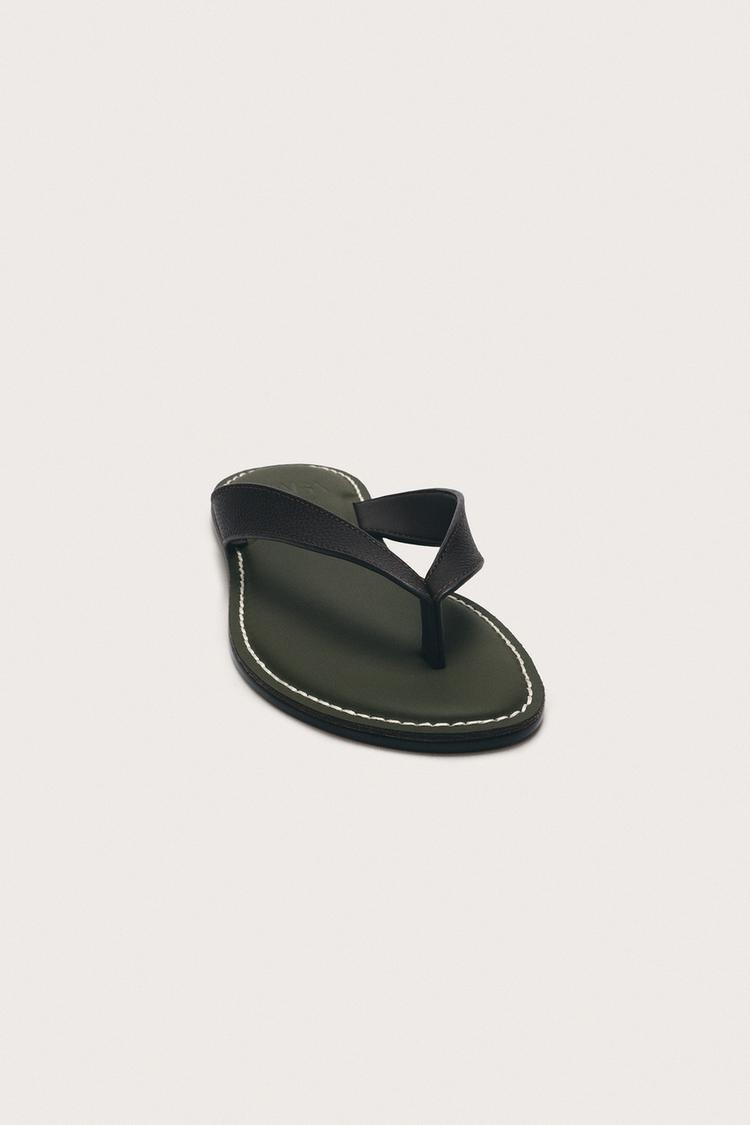 SANDALIAS DE TIRANTES DE CUERO EDICIÓN LIMITADA 3