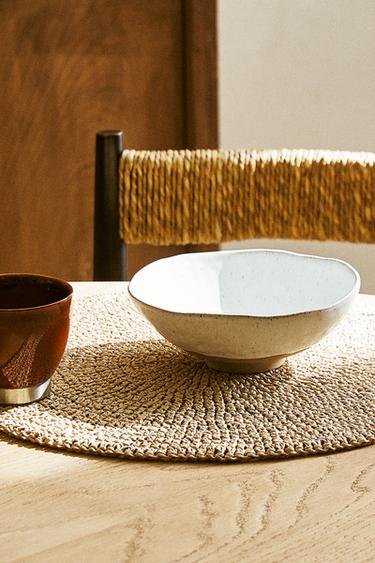 ROUND PAPER PLACEMAT - Brown by Zara - Image 5