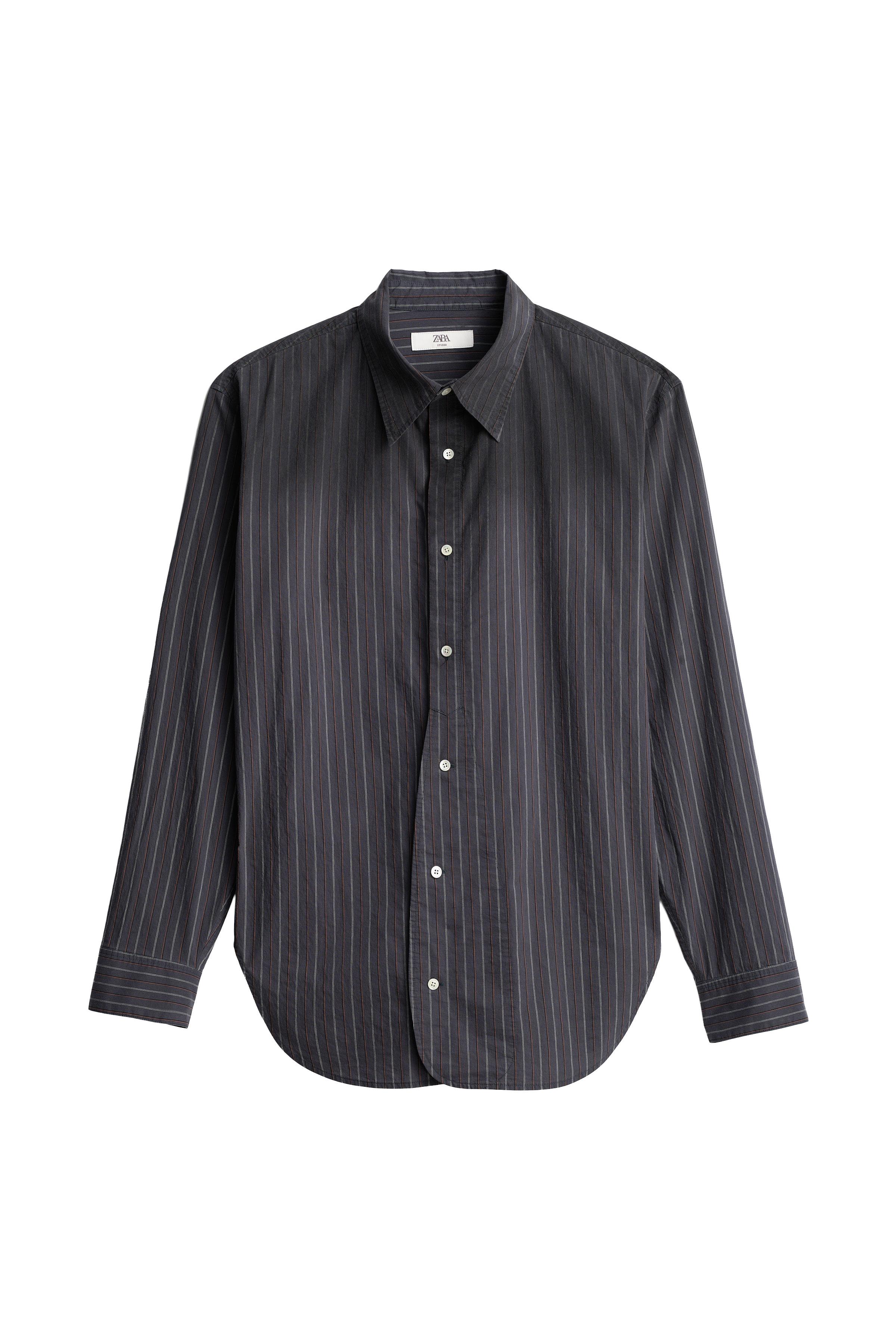 CHEMISE COUPE DÉCONTRACTÉE À RAYURES