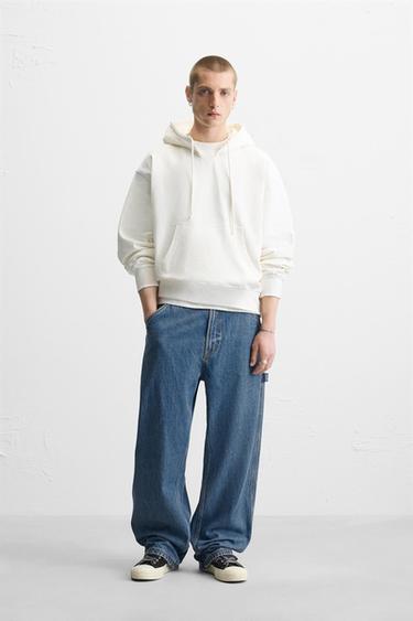 JEANS RELAXED FIT CARPINTERO - Azul de Zara - Imagen 0