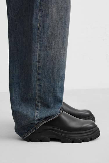 CHUNKY SOLE CLOGS - Black by Zara - Image 0
