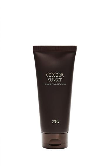 COCOA SUNSET GRADUAL TANNING CREAM 100ML (3.4 FL. OZ). - TINTED LEATHER by Zara