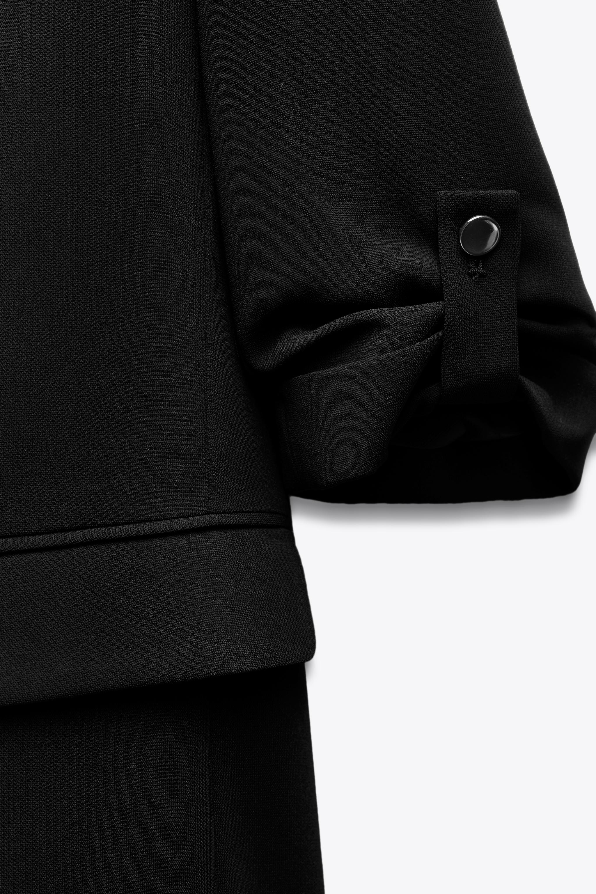 ロールアップスリーブブレザー - サンド | ZARA Japan / 日本