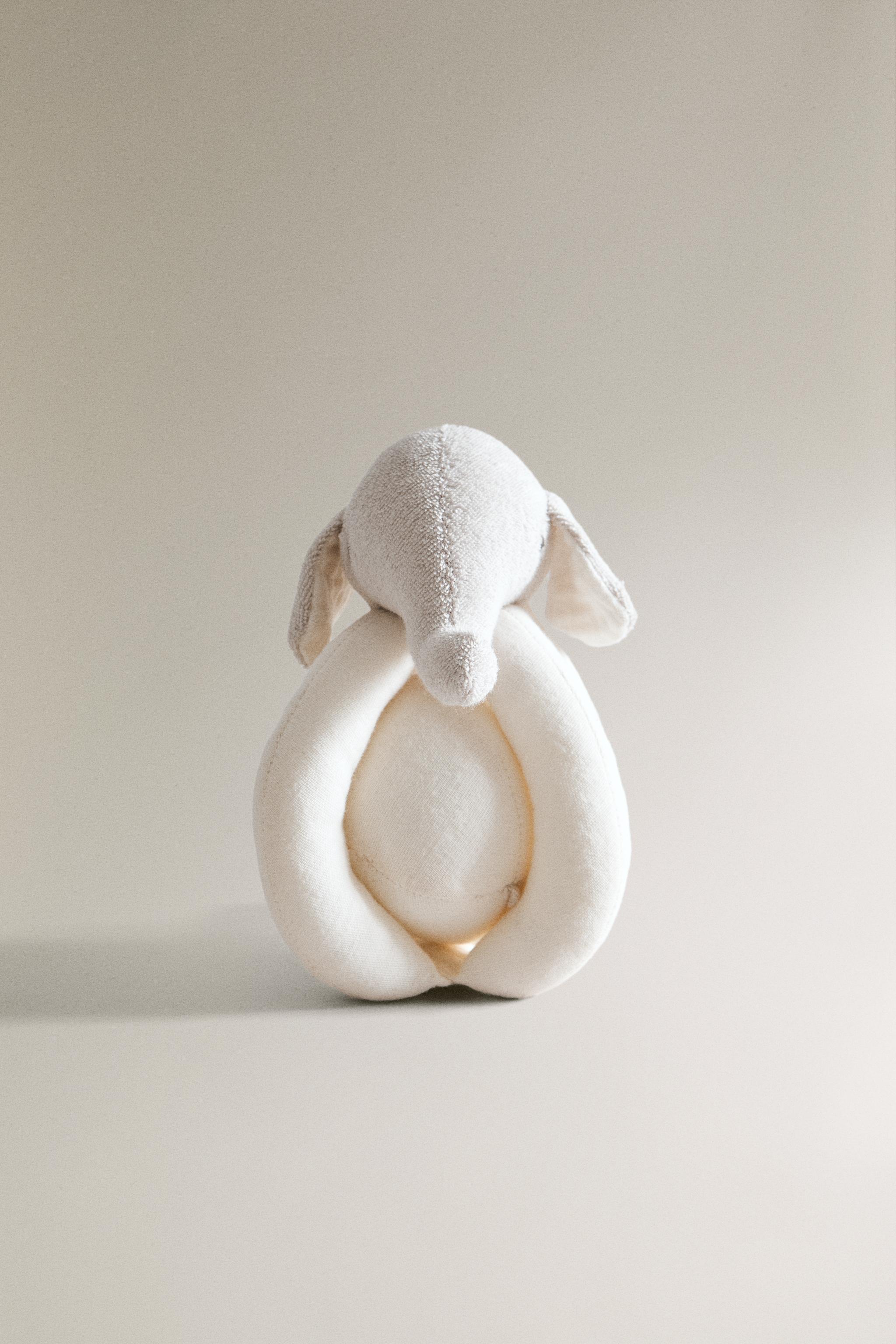 PELUCHE ENFANT HOCHET ÉLÉPHANT