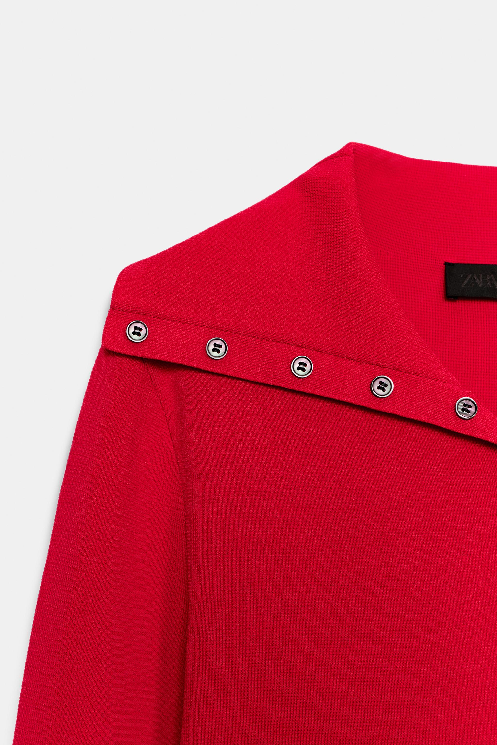 Женские кардиганы Zara BUTTON-UP CARDIGAN — фото 9