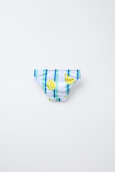 2-6 ANS/ CULOTTE DE BAIN CITRONS - Jaune de Zara - Image 1