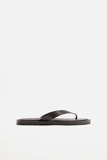LTHR SNDLS 15 - Burgundy Red by Zara