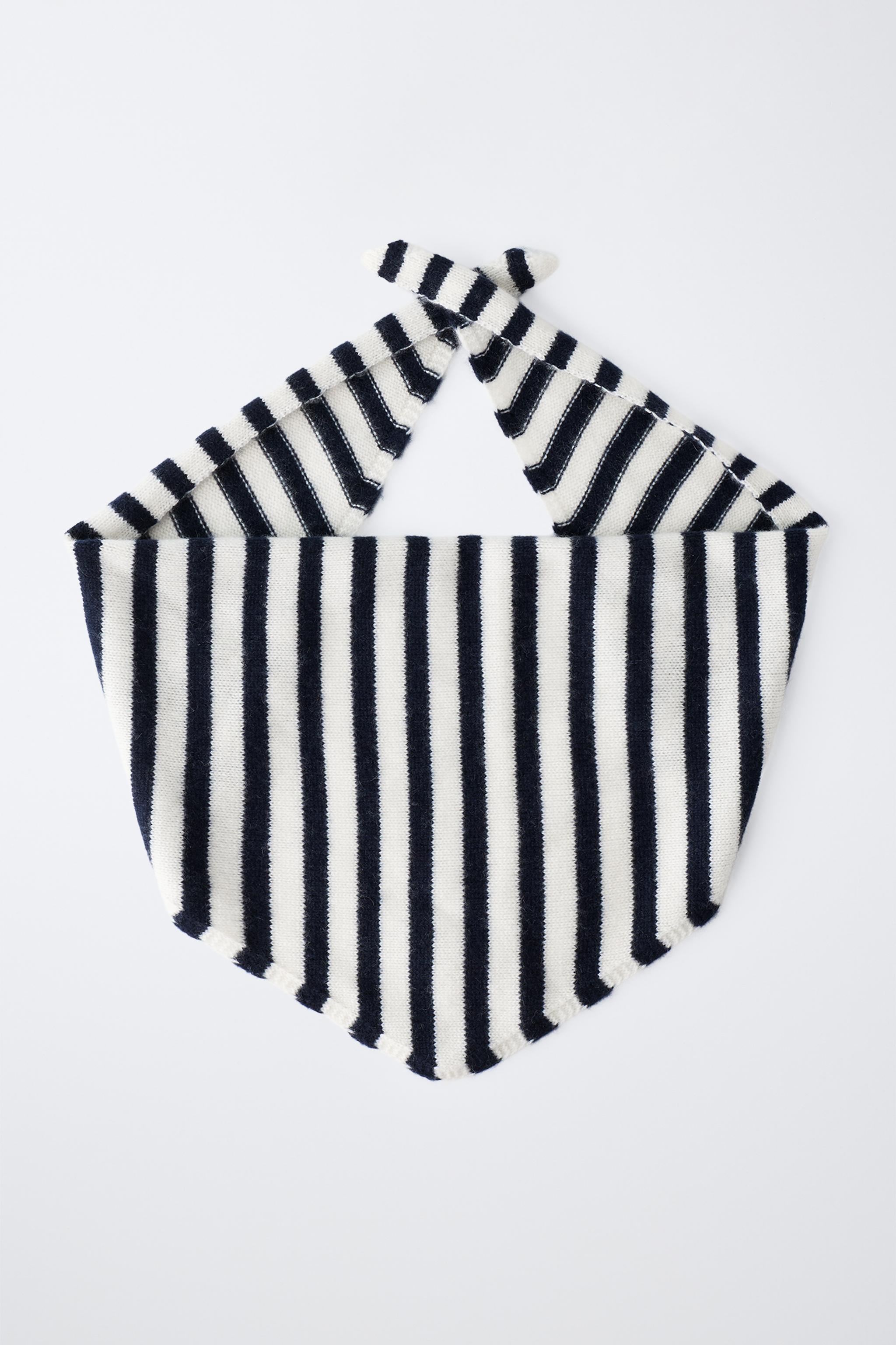 ZARA TIMELESS - 100% CASHMERE TRIANGULAR SCARF