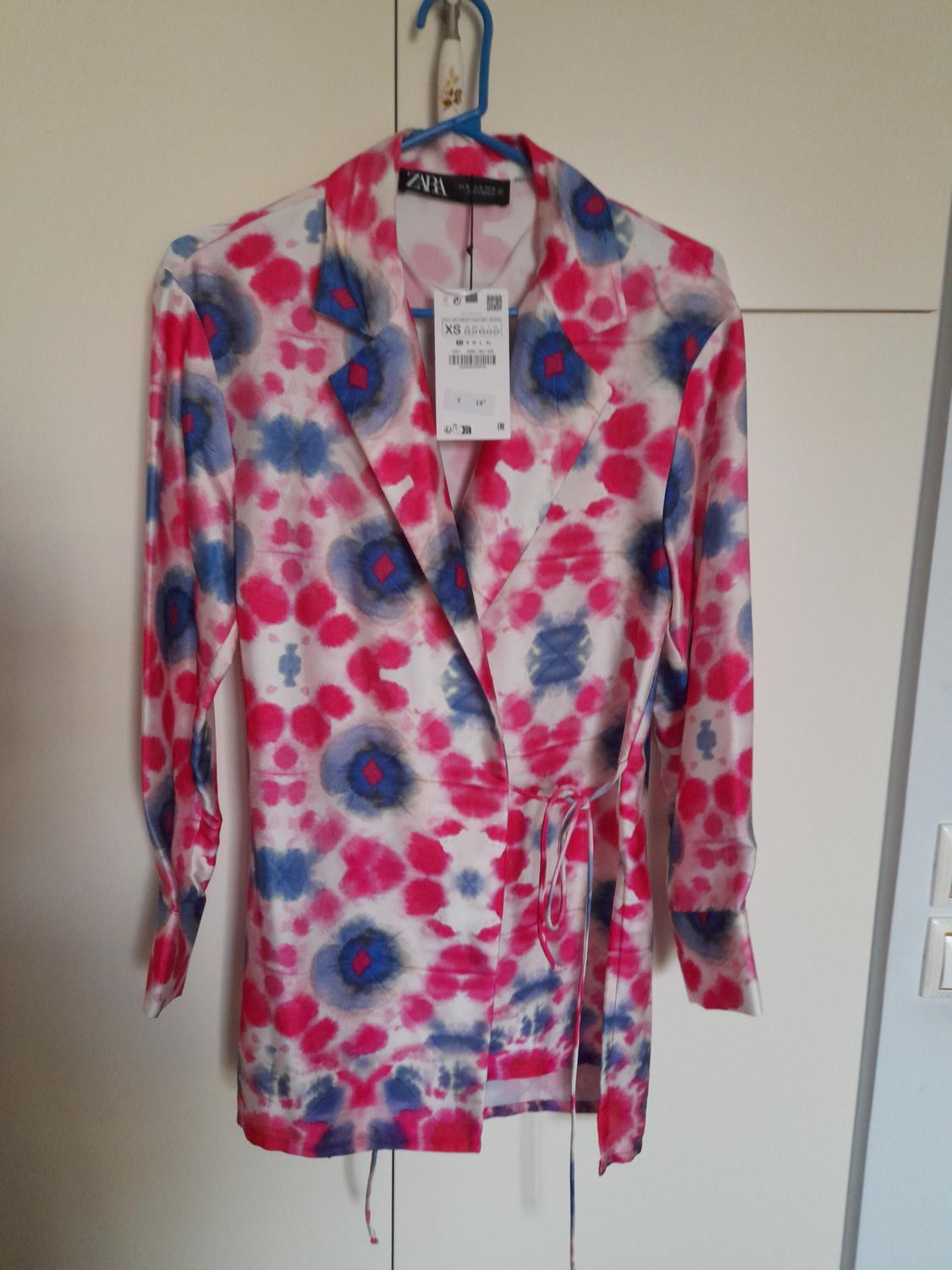 FLOWING PRINTED BLAZER - Image 3