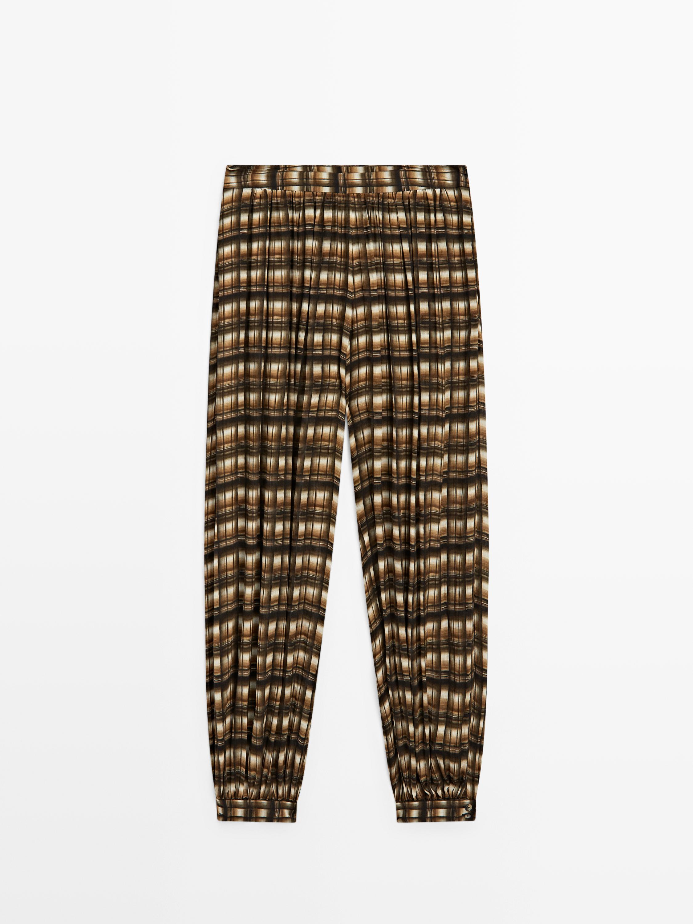 Flowing sarouel trousers
