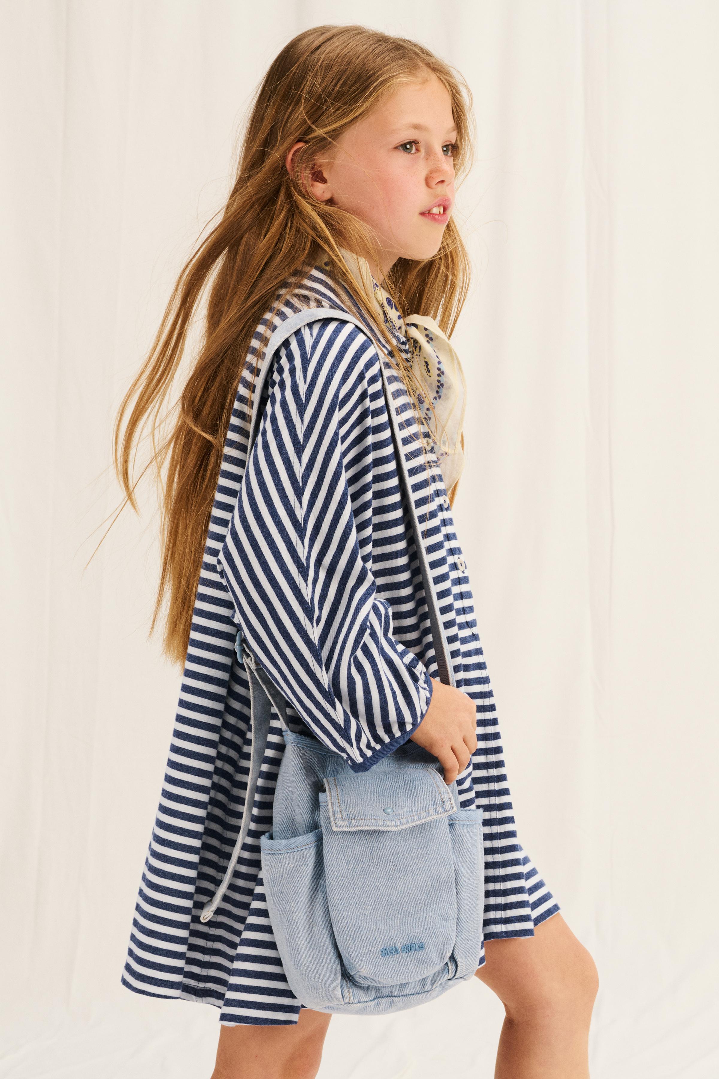 【ZARA】CRSSBDY BG 14 クロスボディバッグ ブルー 3676/520/400 CRSSBDY BG 14 - Blue | ZARA United States