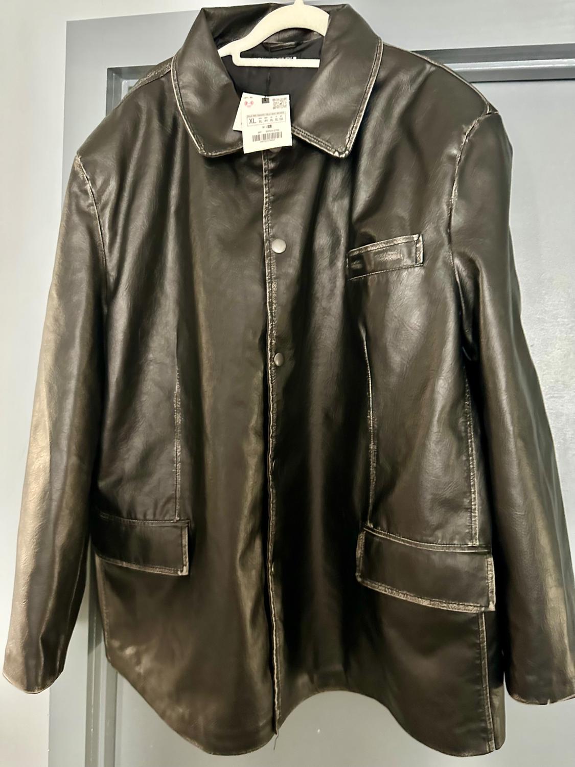 BLAZER EFECTO PIEL EFECTO VINTAGE - Image 4