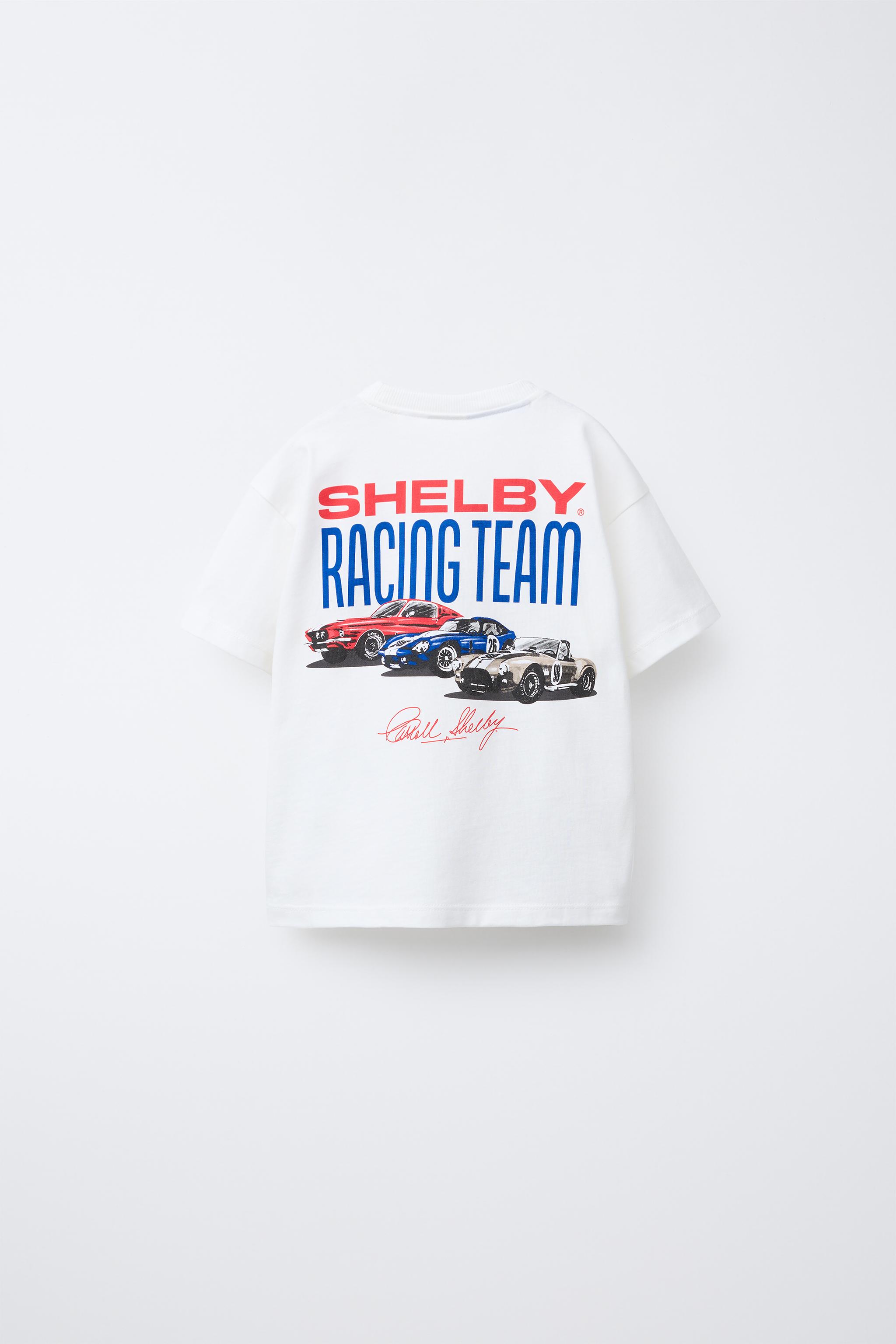 CARROLL SHELBY ® RACING TEAM PRINT T-SHIRT - White | ZARA Australia