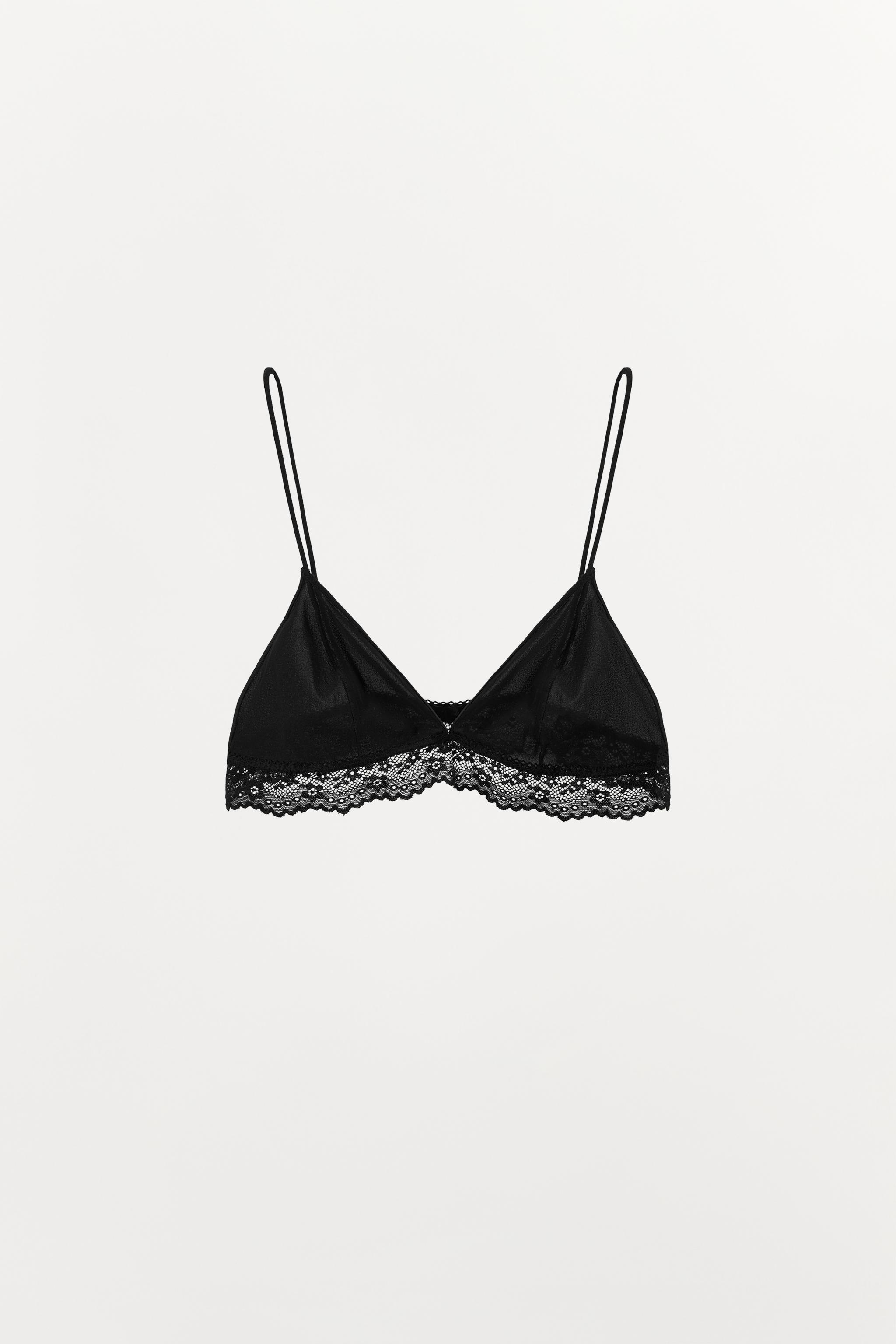 LACE TRIANGLE BRALETTE