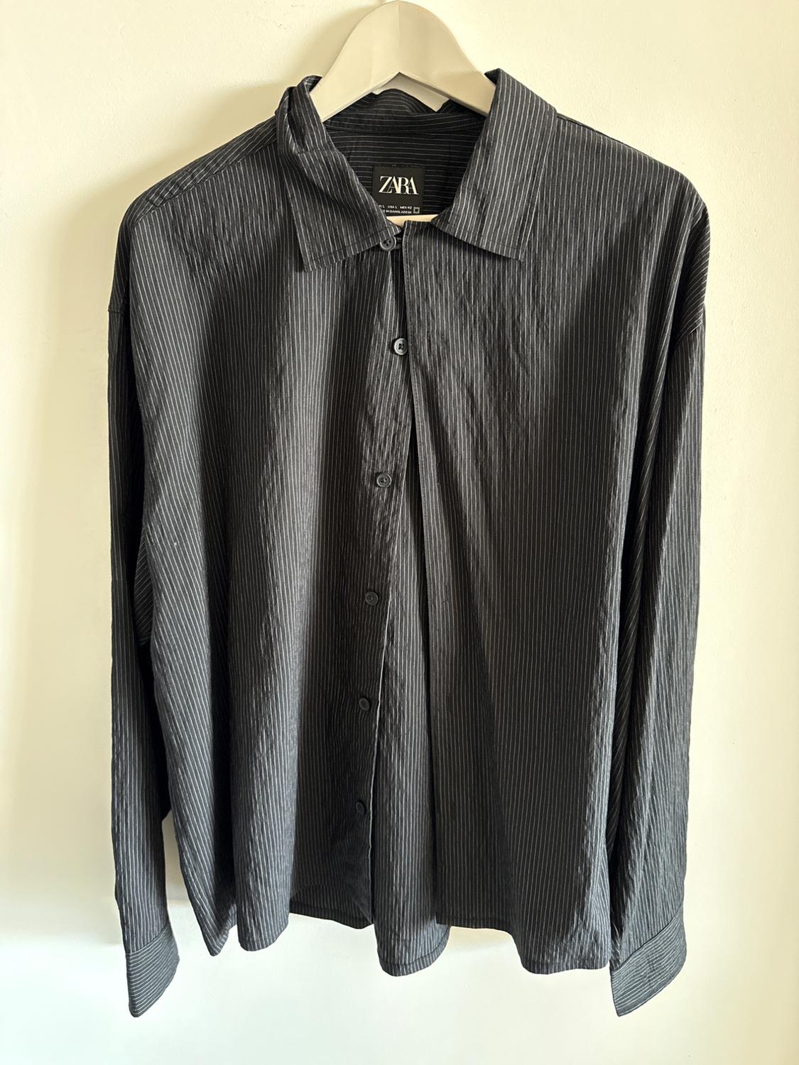 STRIPED MODAL BLEND SHIRT
