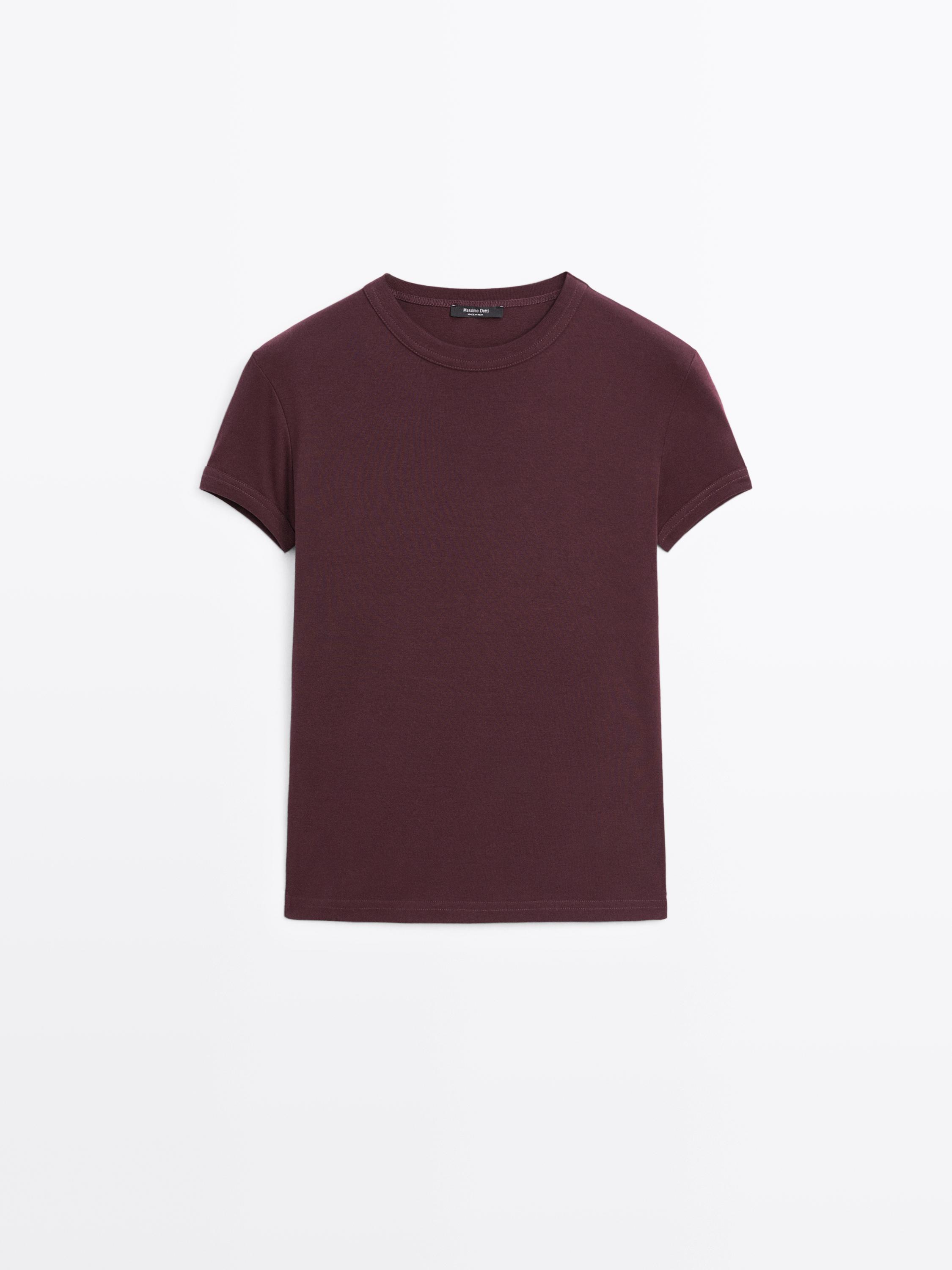 T-shirt à manches courtes 100 % coton