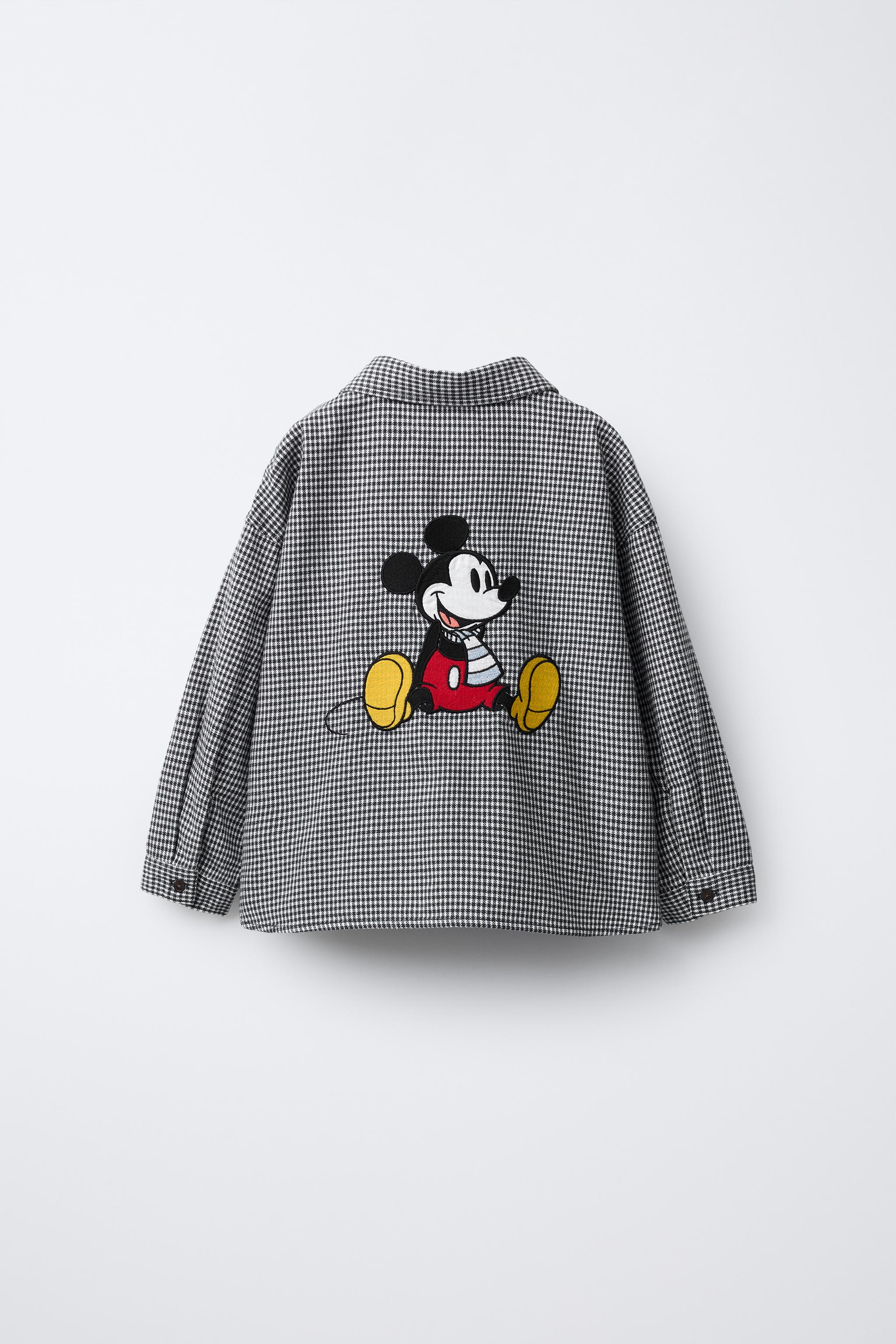 MICKEY MOUSE © DISNEY PLAID SHIRT