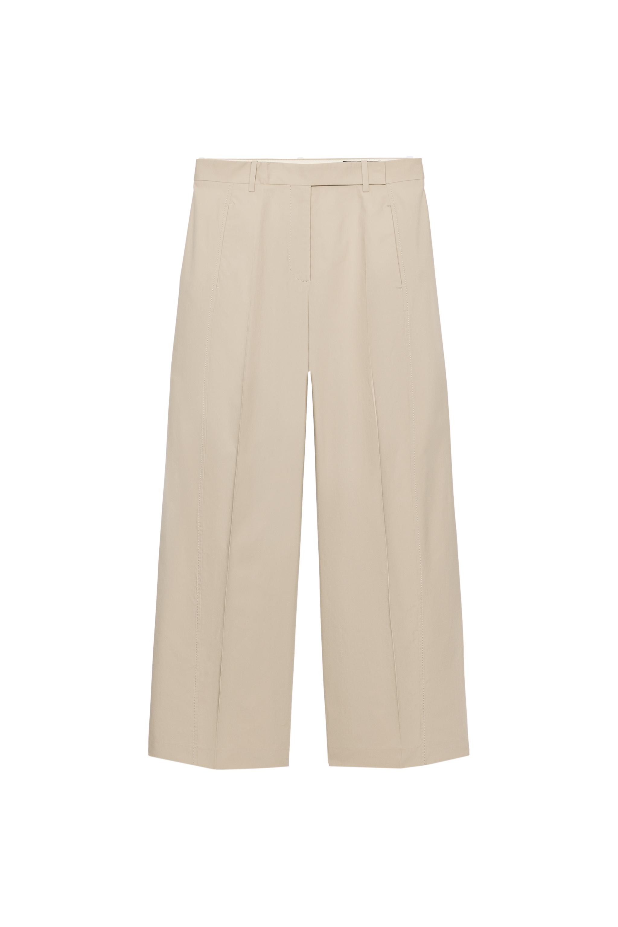 PANTALÓN POPELÍN ZW COLLECTION