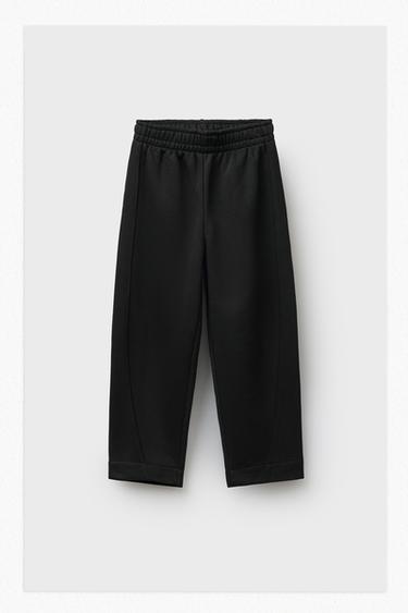 BARREL JOGGING TROUSERS - Black by Zara