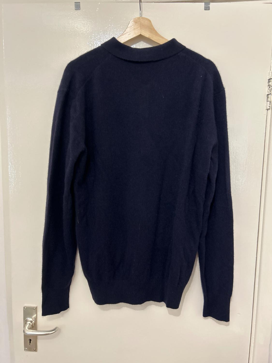 100% CASHMERE OVERSIZED POLO SHIRT - LIMITED EDITION - Image 2