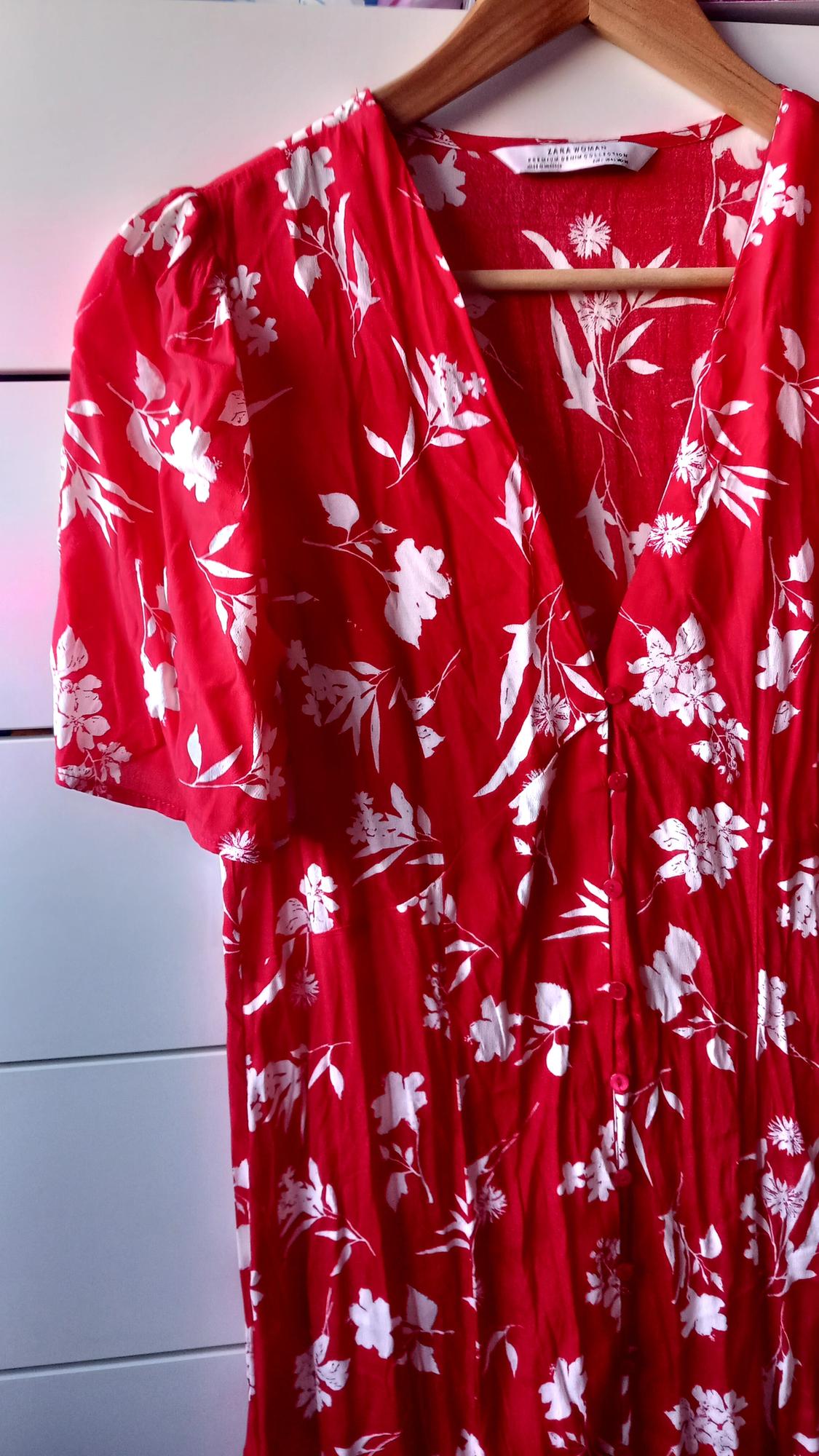 LONG FLORAL PRINT DRESS - Image 3
