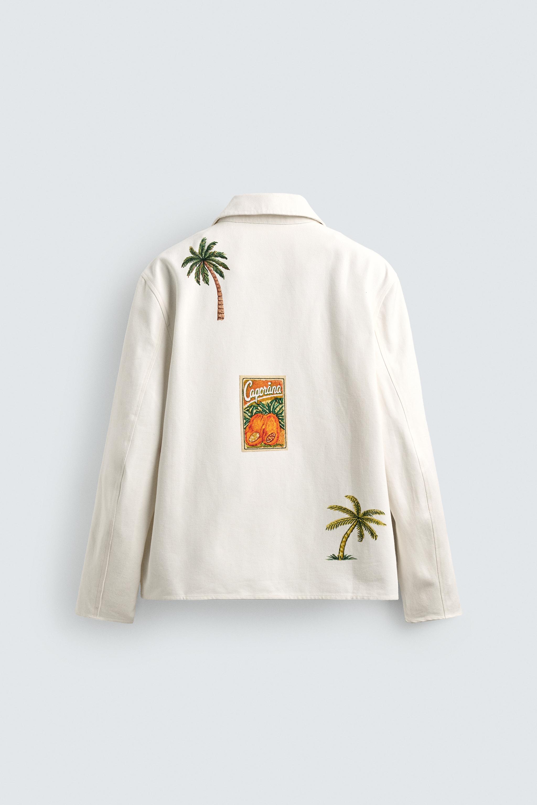 RELAXED FIT GRAPHIC PRINT OVERSHIRT