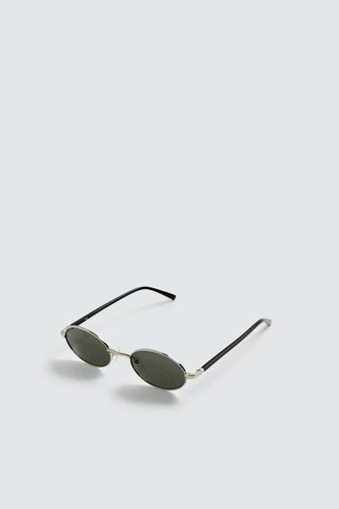 LUNETTES DE SOLEIL OVALES - Argent de Zara - Image 5