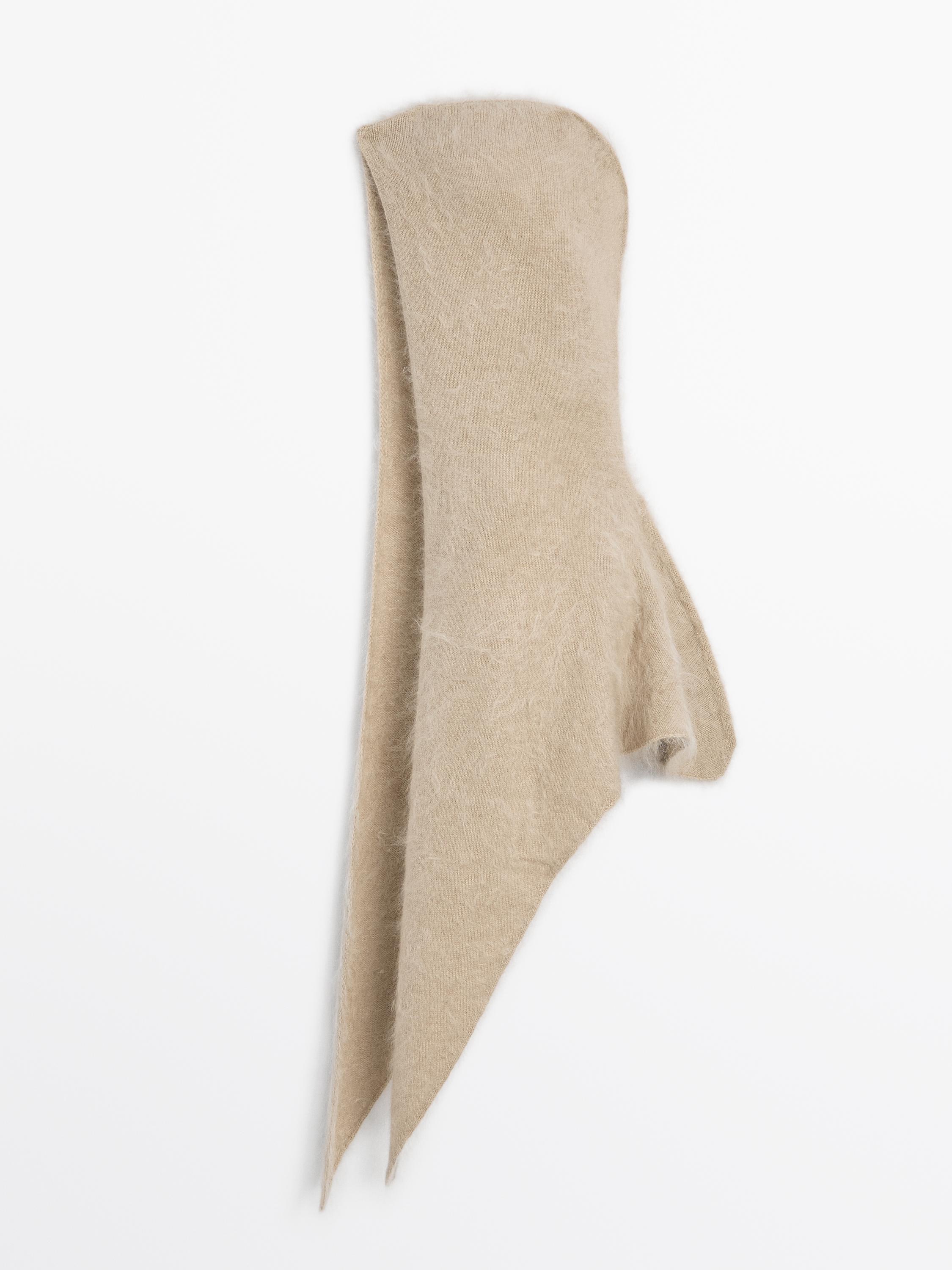 Cagoule bandana 100 % cachemire