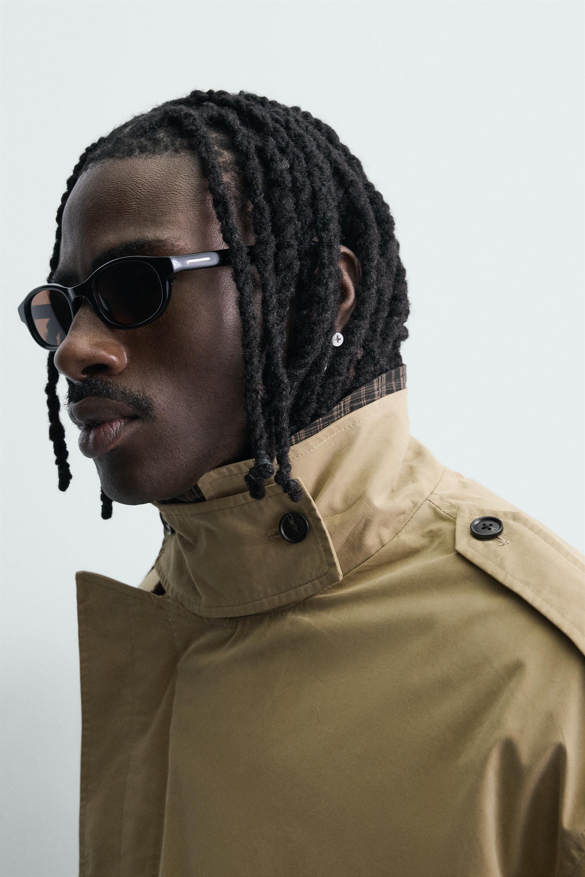 SHORT RELAXED FIT TRENCH COAT - Sand | ZARA South Africa