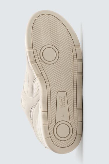 TENNIS À LACETS MAXI - Beige de Zara - Image 5